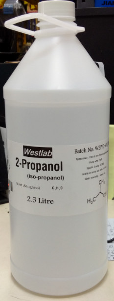 Weslab 2-Propanol (iso-propanol) 99.0% 2.5L